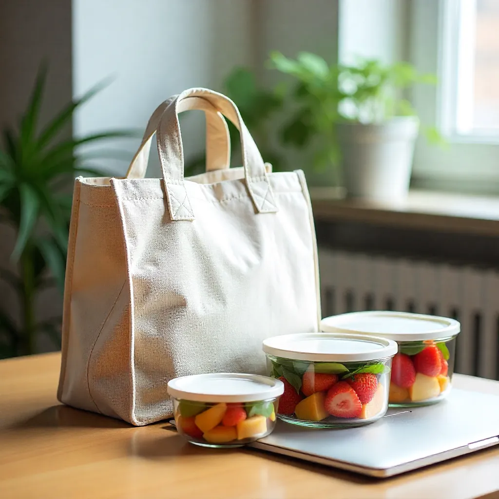 Elegant office lunch bag